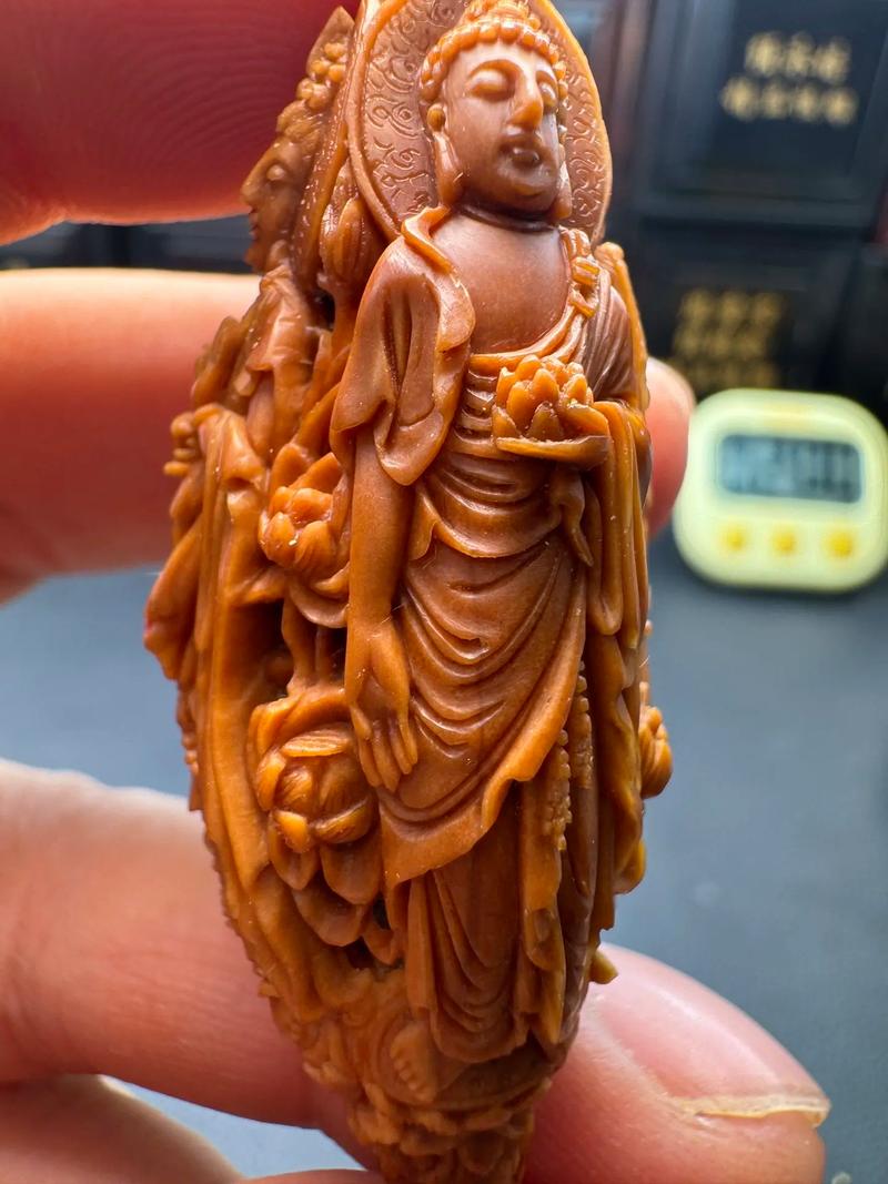 中国核雕艺术馆藏作品鉴赏 二十四孝佛的非物质文化魅力