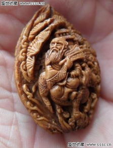 精品桃核雕 西出函谷，紫气东来——探寻核雕艺术的深邃意境