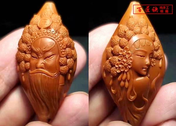 李贞贞核雕作品《霸王别姬》的艺术魅力与欣赏